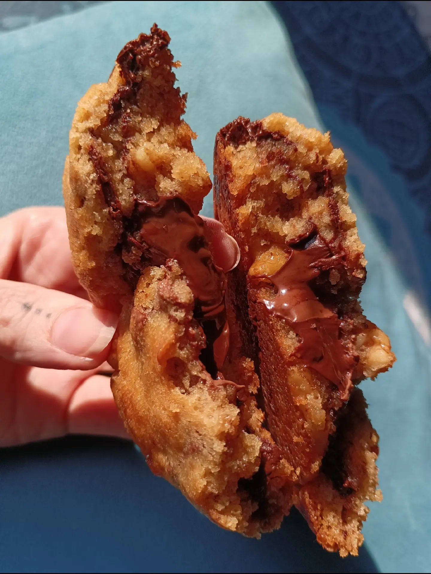 Cookies de bombón y nueces