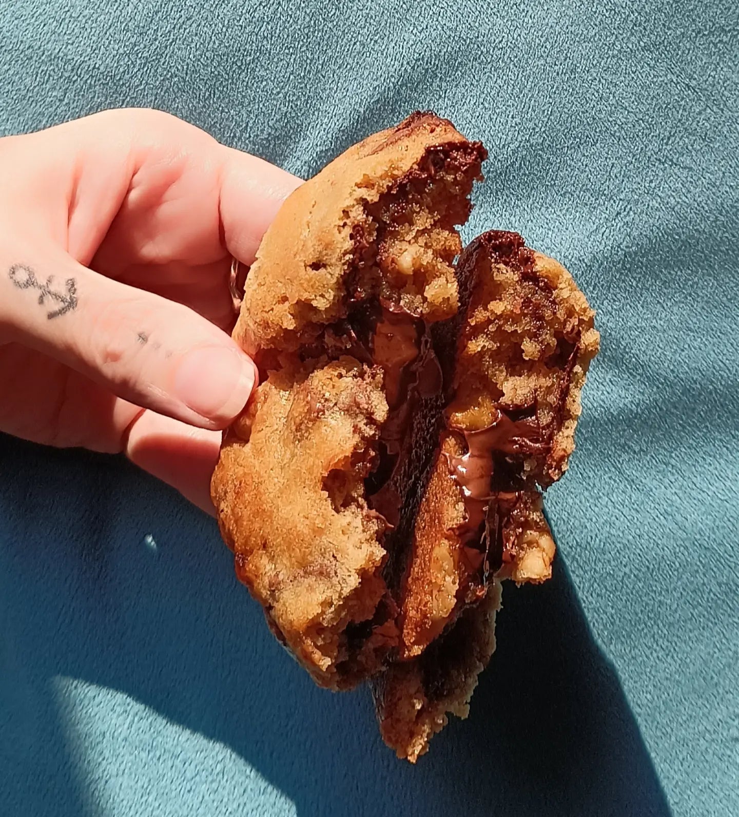 Cookies de bombón y nueces