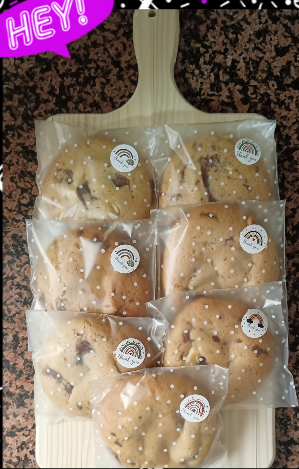 Cookies tres chocolates