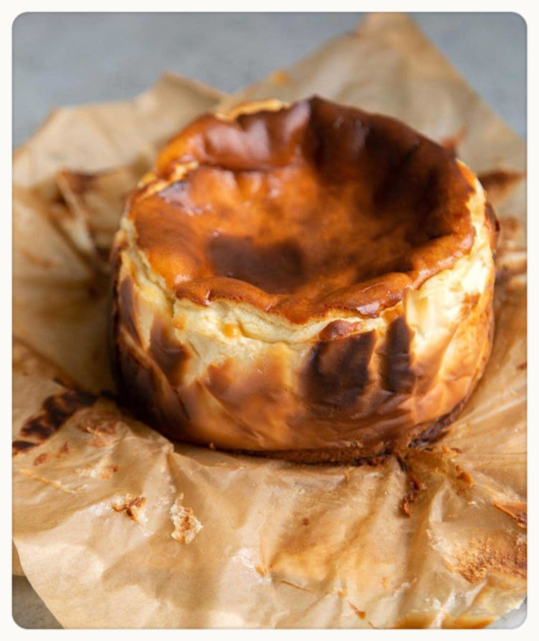 Tarta de queso de la viña