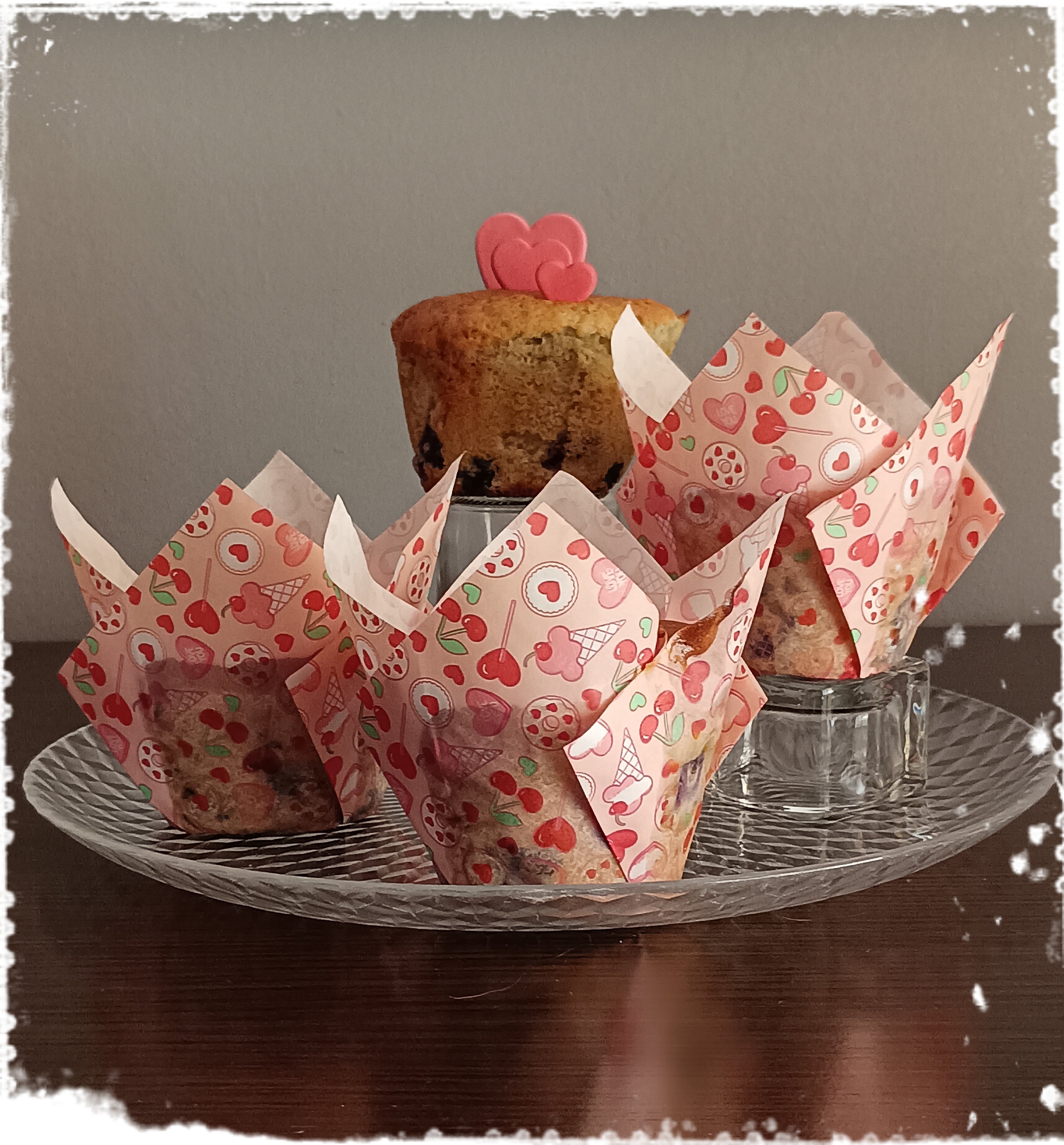 Muffins de arándanos